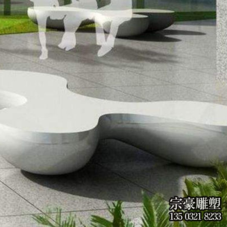 玻璃鋼異形凳子，室內外美陳創意坐凳