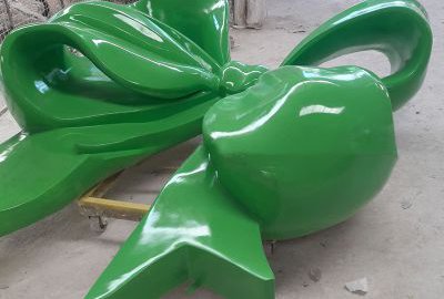 玻璃鋼大型蝴蝶結雕塑